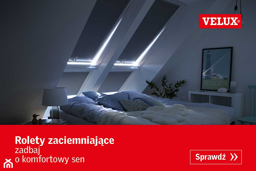 Velux rolety zaciemniające - zdjęcie od Homebook.pl