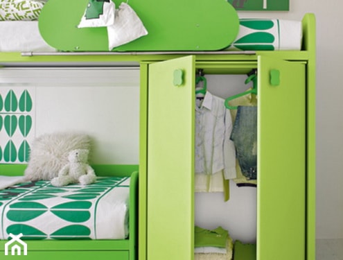zielony pokój dla dziecka