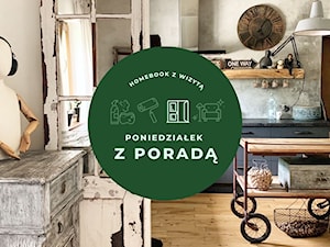 Kuchnia vintage w szarości - zdjęcie od Homebook.pl
