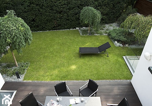 Średni ogród za domem, styl nowoczesny - zdjęcie od Pracownia Projektowa Sucharski