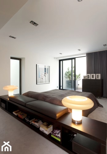 Sypialnia, styl nowoczesny - zdjęcie od Pracownia Projektowa Sucharski