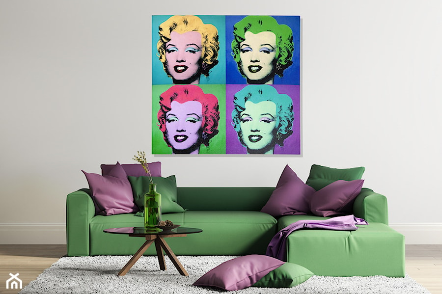 Delife.pl: Wnętrze w stylu pop-art - zdjęcie od design-life.pl