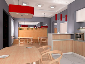 Kuchnia/jadalnia pracownicza - zdjęcie od Lumiere Design