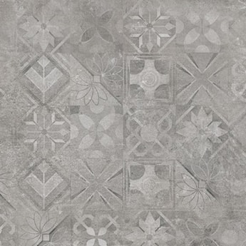 Softcement silver patchwork 60 x 60