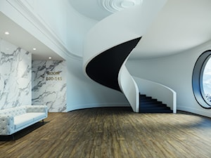 Kolekcja Calacatta White - Wnętrza publiczne, styl minimalistyczny - zdjęcie od Cerrad