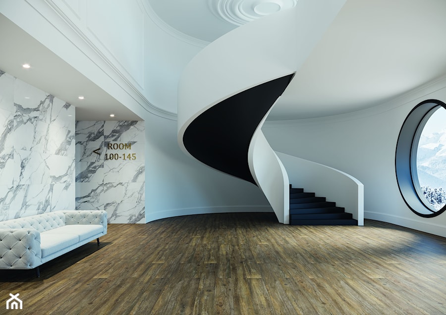 Kolekcja Calacatta White - Wnętrza publiczne, styl minimalistyczny - zdjęcie od Cerrad