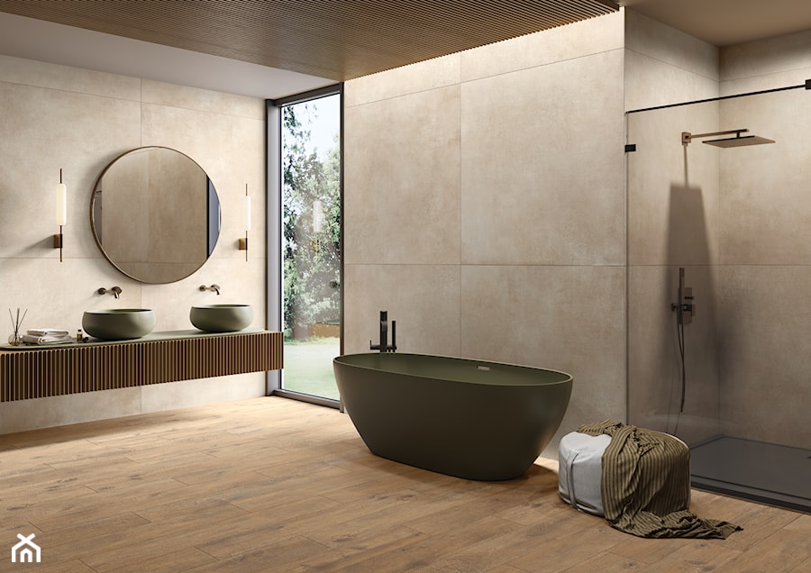 Sentimental wood brown Concrete beige - zdjęcie od Cerrad