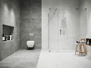 Kolekcja Apenino - Duża bez okna łazienka, styl minimalistyczny - zdjęcie od Cerrad