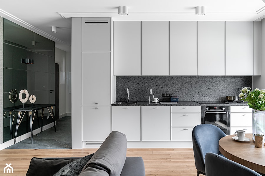 Apartament Oliwski Park - Gdańsk - Kuchnia, styl tradycyjny - zdjęcie od Anna Serafin Architektura Wnętrz