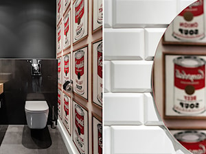 Biuro Transatlantyk - Gdynia - Mała łazienka, styl nowoczesny - zdjęcie od Anna Serafin Architektura Wnętrz