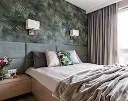 Apartament - Gdynia Kosakowo - Mała biała sypialnia - zdjęcie od Anna Serafin Architektura Wnętrz - Homebook