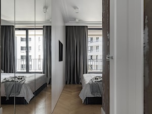 Apartament PORTOVA - Gdynia - Sypialnia, styl glamour - zdjęcie od Anna Serafin Architektura Wnętrz