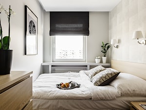 Mieszkanie wakacyjne styl nowojorski – Aviator – Gdańsk - Sypialnia, styl nowoczesny - zdjęcie od Anna Serafin Architektura Wnętrz