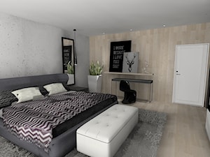 Sypialnia w domu pod Wałbrzychem - zdjęcie Due Studio - zdjęcie od Anetta Domagała