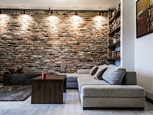 Realizacja | Mieszkanie pod Warszawą – Józefosław - Salon - zdjęcie od Studio Malina – Architekci & Projektanci wnętrz
