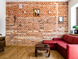 Realizacja | Przedwojenna kamienica | mieszkanie | W-wa Mokotów - Salon - zdjęcie od Studio Malina – Architekci & Projektanci wnętrz