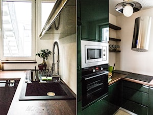Mieszkanie pod Warszawą – Józefosław – kuchnia - zdjęcie od Studio Malina – Architekci & Projektanci wnętrz