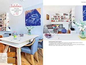 PUBLIKACJA realizacji - Jadalnia, styl skandynawski - zdjęcie od Studio Malina – Architekci & Projektanci wnętrz