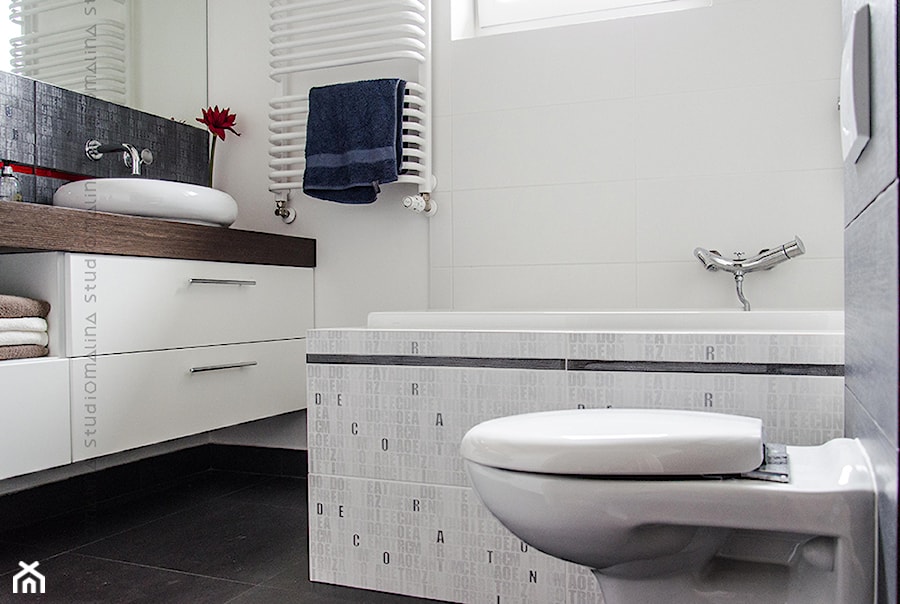 Realizacja | Nowoczesna łazienka - Łazienka, styl nowoczesny - zdjęcie od Studio Malina – Architekci & Projektanci wnętrz