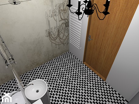 Aranżacje wnętrz - Łazienka: Projekt łazienki - Studio Malina – Architekci & Projektanci wnętrz. Przeglądaj, dodawaj i zapisuj najlepsze zdjęcia, pomysły i inspiracje designerskie. W bazie mamy już prawie milion fotografii!