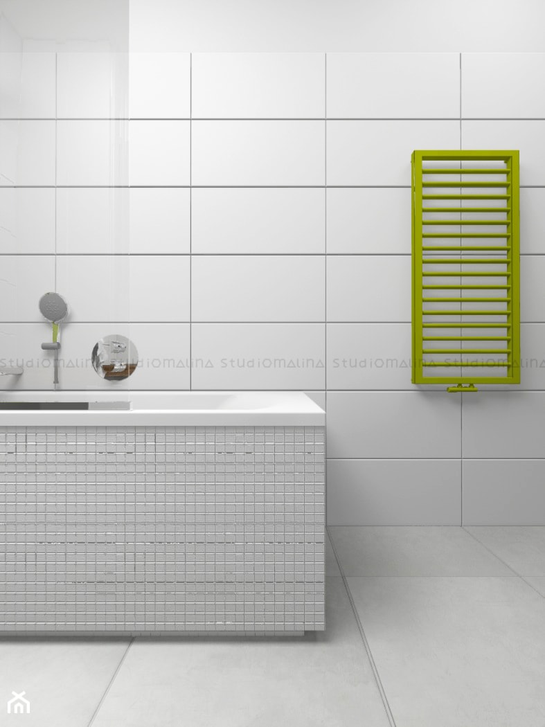 Skandynawska łazienka - Łazienka, styl skandynawski - zdjęcie od Studio Malina – Architekci & Projektanci wnętrz