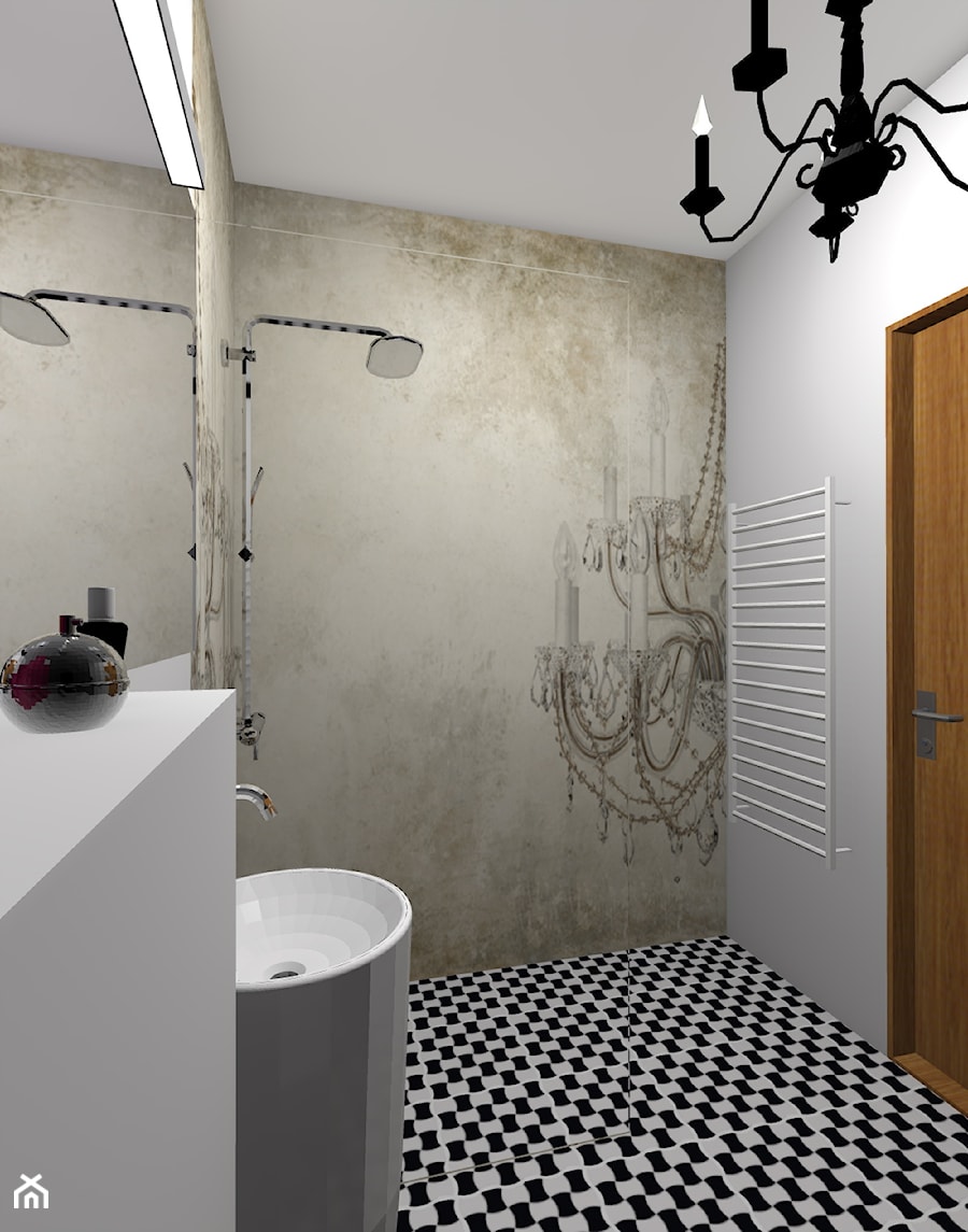 Projekt łazienki - zdjęcie od Studio Malina – Architekci & Projektanci wnętrz