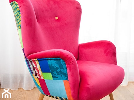 Aranżacje wnętrz - Salon: Fotel Uszak Scandi Patchwork Juicy Colors - Juicy Colors. Przeglądaj, dodawaj i zapisuj najlepsze zdjęcia, pomysły i inspiracje designerskie. W bazie mamy już prawie milion fotografii!