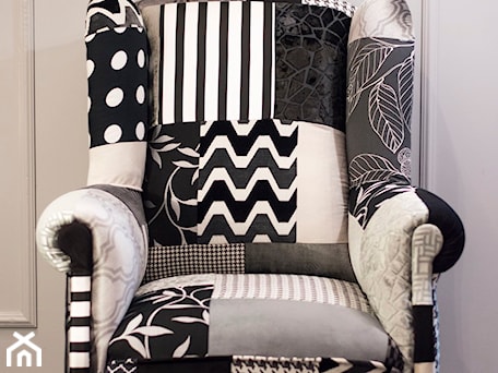 Aranżacje wnętrz - Salon: Fotel Patchwork Blacl&White - Juicy Colors. Przeglądaj, dodawaj i zapisuj najlepsze zdjęcia, pomysły i inspiracje designerskie. W bazie mamy już prawie milion fotografii!