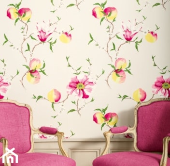 Aranżacje wnętrz - Salon: Tapety Manuel Canovas - Juicy Colors. Przeglądaj, dodawaj i zapisuj najlepsze zdjęcia, pomysły i inspiracje designerskie. W bazie mamy już prawie milion fotografii!