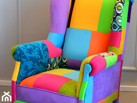 Aranżacje wnętrz - Salon: Fotel Uszak Patchwork Juicy Colors - Juicy Colors. Przeglądaj, dodawaj i zapisuj najlepsze zdjęcia, pomysły i inspiracje designerskie. W bazie mamy już prawie milion fotografii!