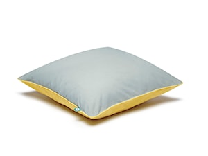 Poduszka szary-żółty - zdjęcie od mumla