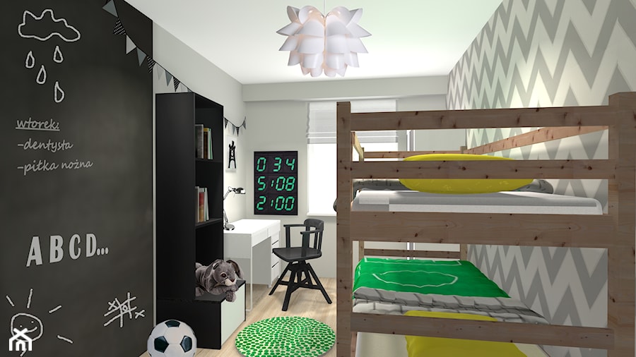 Małe mieszkanie w eleganckim stylu - Pokój dziecka, styl nowoczesny - zdjęcie od betterthings