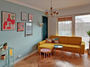 Projekt mieszkania w Olsztynie - Salon - zdjęcie od Martyna Szulist
