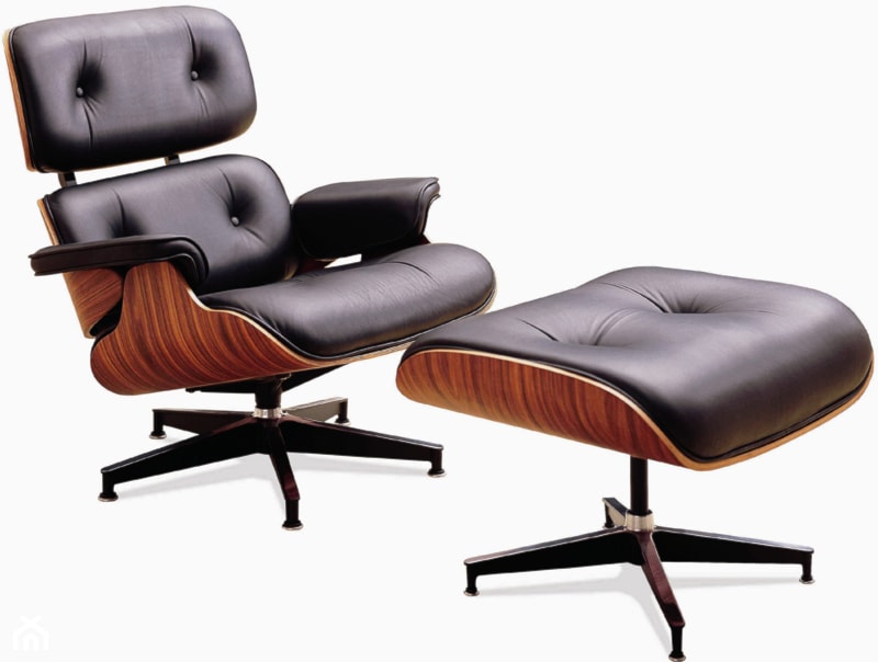 Postacie: Ray Kaiser i Charles Eames - Salon, styl nowoczesny - zdjęcie od Small world of design - Homebook
