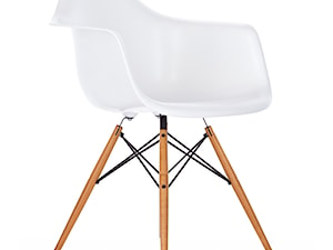 Postacie: Ray Kaiser i Charles Eames - Salon, styl nowoczesny - zdjęcie od Small world of design