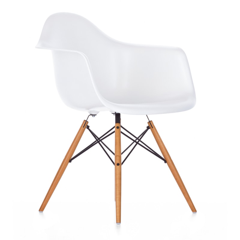 Postacie: Ray Kaiser i Charles Eames - Salon, styl nowoczesny - zdjęcie od Small world of design