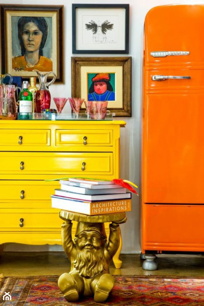 Kolor i deseń: Kolor miesiąca - intensywny żółty - Kuchnia, styl nowoczesny - zdjęcie od Small world of design