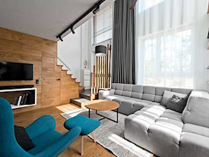 Wnętrza: Przytulny loft w skandynawskim stylu - Salon - zdjęcie od Small world of design