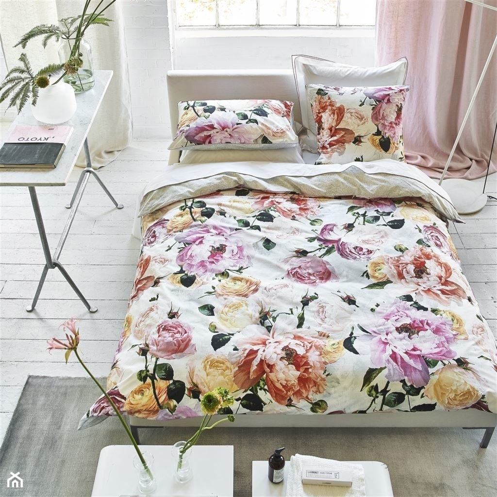 Poszwa perkalowa Designers Guild Tourangelle Peony - zdjęcie od PODPIERZYNĄ - Homebook