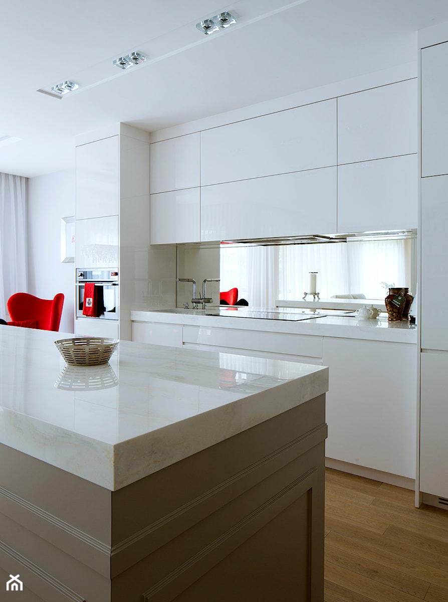 Apartament na Wilanowie - Kuchnia, styl nowoczesny - zdjęcie od Sikorski_Supreme_Furniture