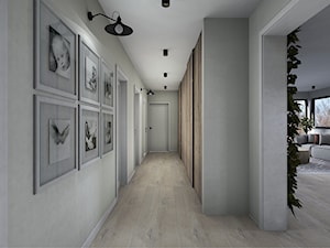 Projekt wnętrza domu w stylu rustyklanym - Hol / przedpokój - zdjęcie od Karolina Saj-Chodorowska Architektura Wnętrz