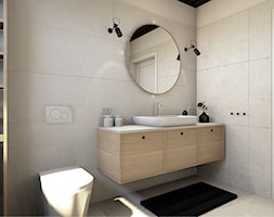 Minimalistyczna łazienka ZEN - zdjęcie od Karolina Saj-Chodorowska Architektura Wnętrz - Homebook
