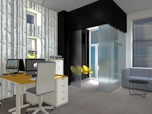 biuro horyzont brokers - Wnętrza publiczne, styl nowoczesny - zdjęcie od Małgorzata Kamińska Projektant wnętrz