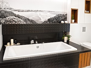Łazienka - Średnia bez okna z lustrem łazienka, styl nowoczesny - zdjęcie od MONTARI