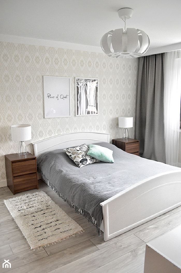 Sypialnia w skandynawskim stylu - zdjęcie od MONTARI - Homebook