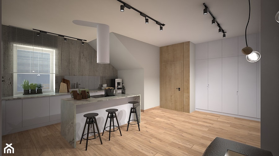 Mieszkanie w Dobrym Mieście - Kuchnia, styl nowoczesny - zdjęcie od PRACOVNIA Projektowanie wnętrz