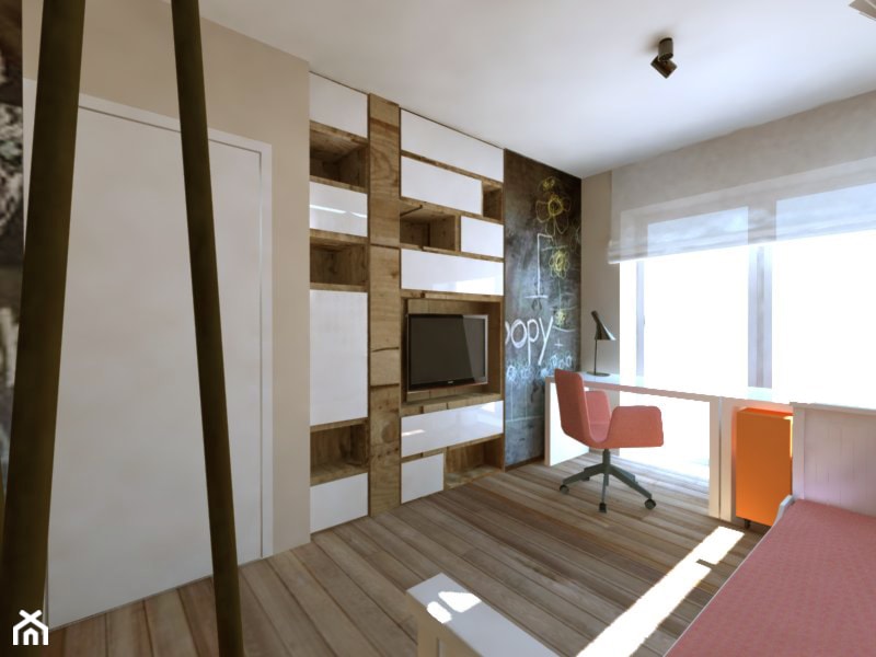 Dom w Dajtkach Olsztyn - Pokój dziecka, styl nowoczesny - zdjęcie od PRACOVNIA Projektowanie wnętrz