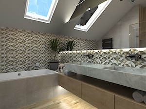 Łazienka, styl nowoczesny - zdjęcie od PRACOVNIA Projektowanie wnętrz