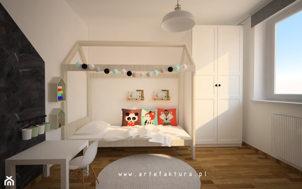 Pokój trzylatka - zdjęcie od projektowanie wnętrz arch. Joanna Korpulska - Homebook