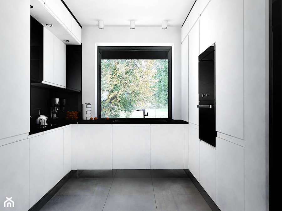 Kuchnia II biel+beton - zdjęcie od gabriella-bober